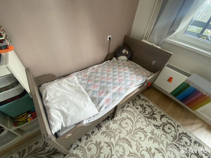 Детская кровать IKEA Лексвик