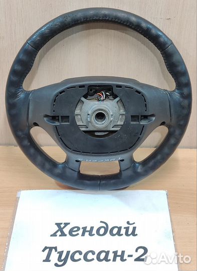 Руль c Airbag мультимедийный Hyundai Tucson 2, 12г