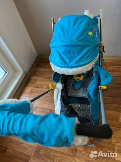 Санки коляска ника