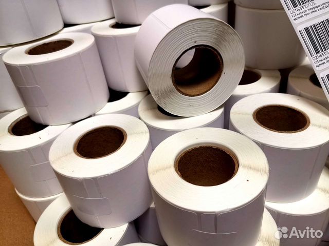 Термоэтикетки 75х120