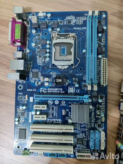 Материнская плата 1155