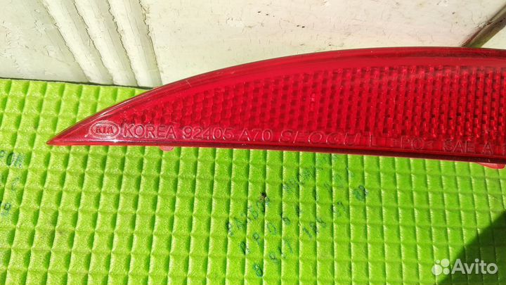 Катафот бампера задний левый Kia Cerato