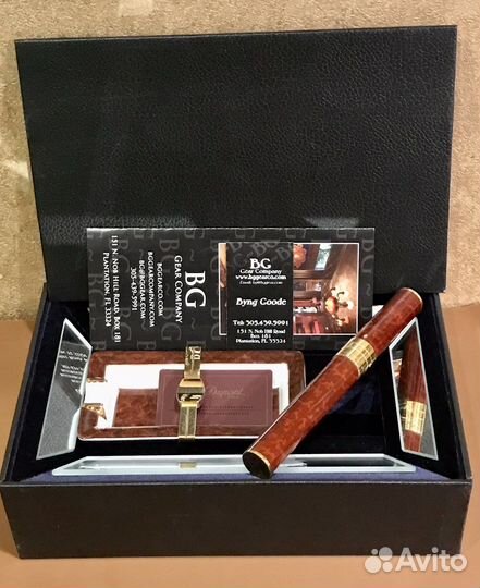 Набор Dupont Cigar Case Long and Ashtray Винтаж