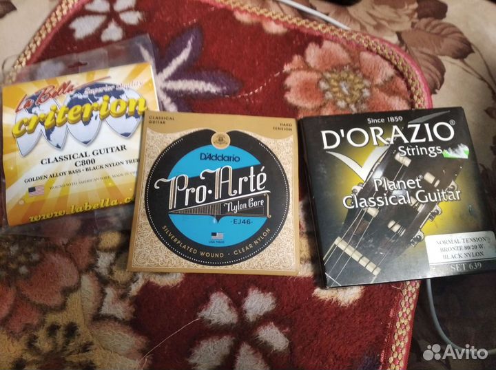 Струны для классических гитар
