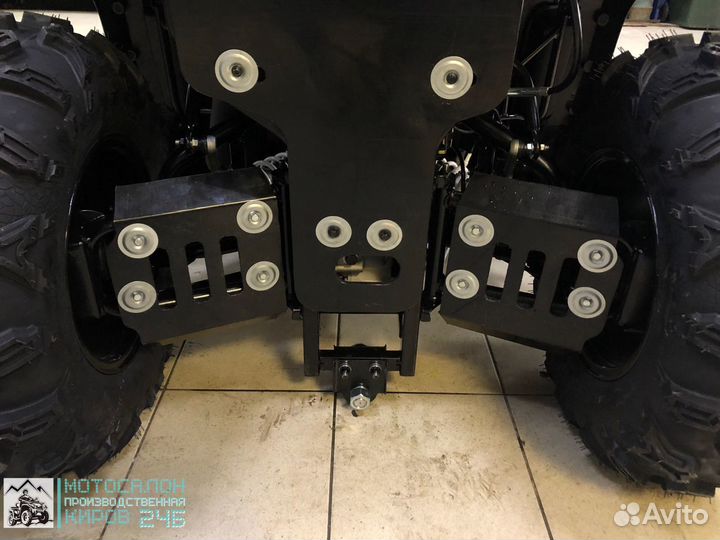 Защита днища на Linhai-Yamaha 550