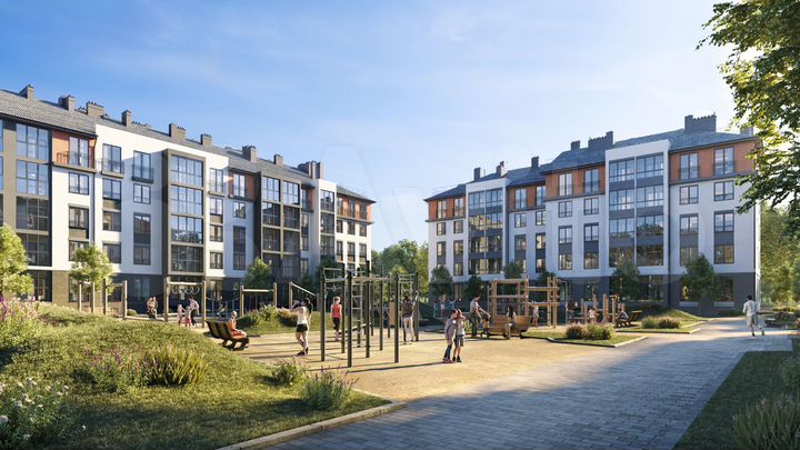 1-к. квартира, 37,3 м², 1/5 эт.