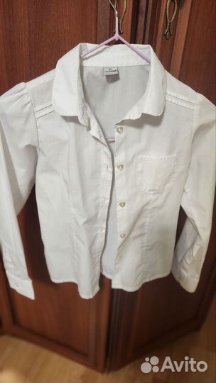 Рубашка белая на девочку