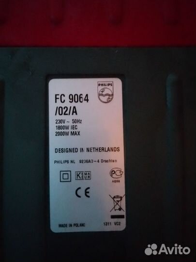 Пылесос philips fc 9064/02/А