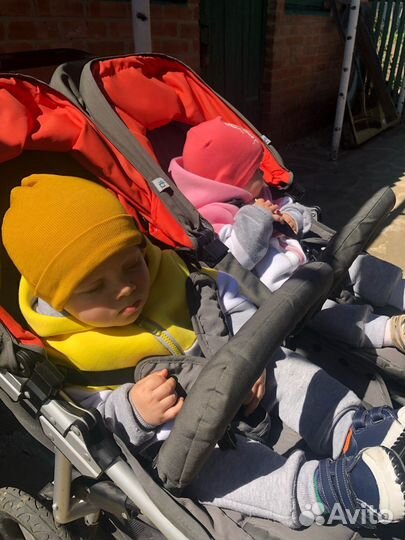 Коляска для двойни Bumbleride Indie Duo Twin