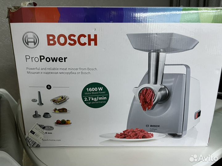 Мясорубка электрическая bosch