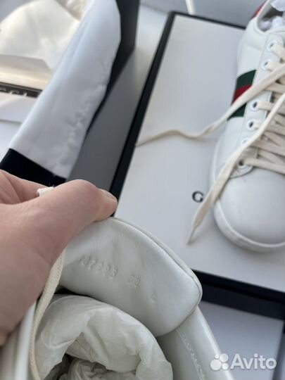 Кеды gucci 37 размер