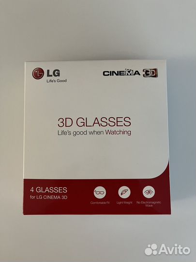 3D очки LG для телевизора