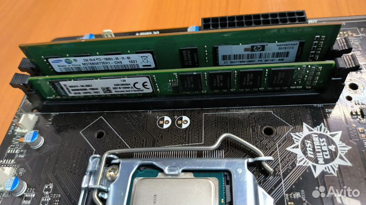 Core i3 4370 + msi + 6гб