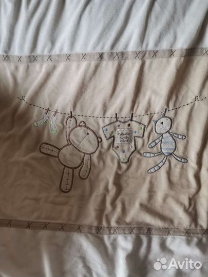 Комплект бортиков, одеяло, подушка Mothercare