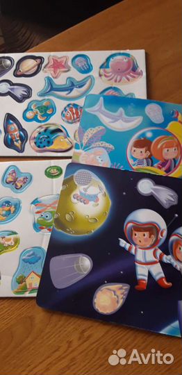 Обучающая магнитная игра 3+