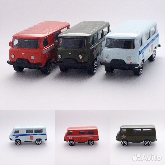 Колекционные машинки UAZ