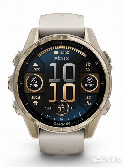 Garmin Fenix 8 Amoled 43 мм Sapphire