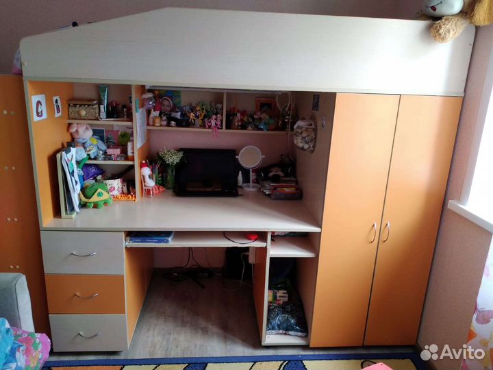 Кровать чердак