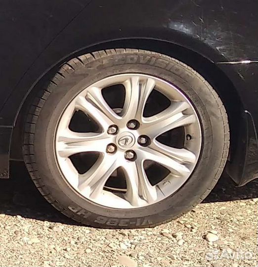 Литые диски r18 5x120 с резиной бу