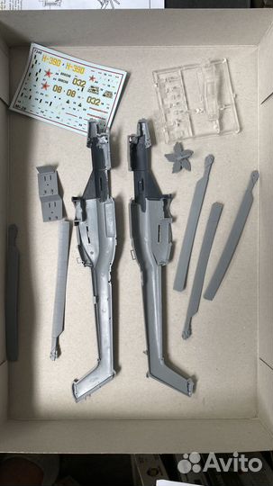 Сборная модель вертолета Ми-28