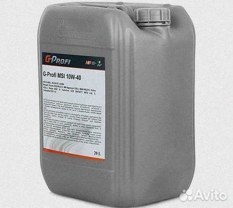 Моторное масло G-Profi MSI 10W40 CI-4/SL 20л
