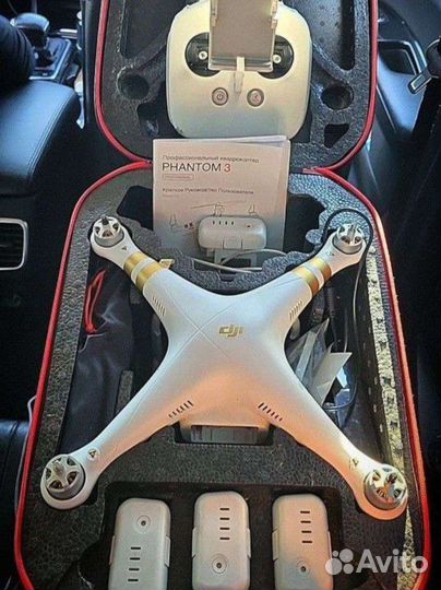 Квадрокоптер DJI phantom 3 pro