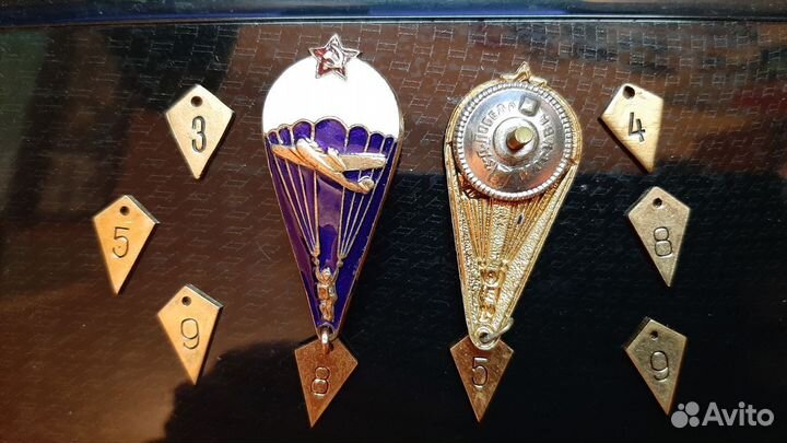 Знак парашютист СССР