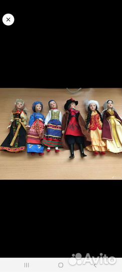 Куклы в народных костюмах деагостини