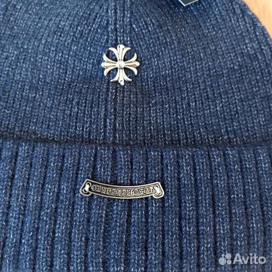 Шапка Chrome hearts premium вязаная