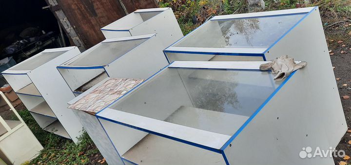 Торговое оборудование бу, прилавки, витрины