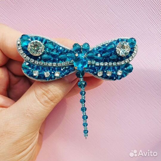 Брошь ручной работы