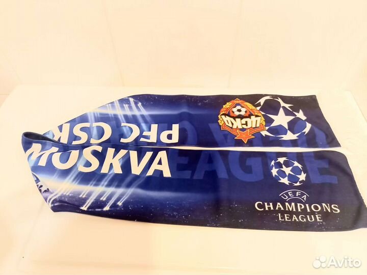 Шарф футбольный цска