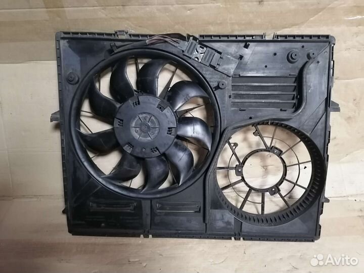 Вентилятор радиатора VW Touareg, VAG 7L0959455