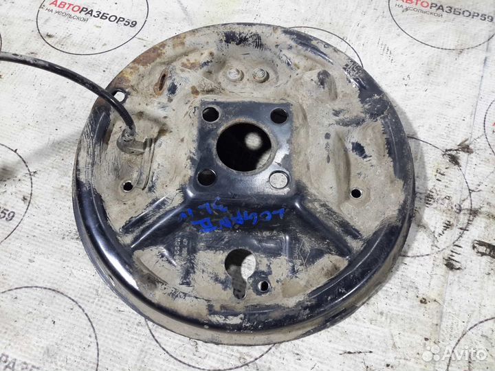 Щит тормозной задний Renault Logan 2