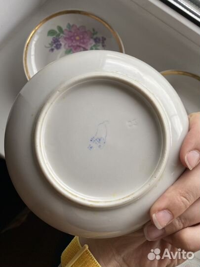 Чайные блюдца дулево СССР