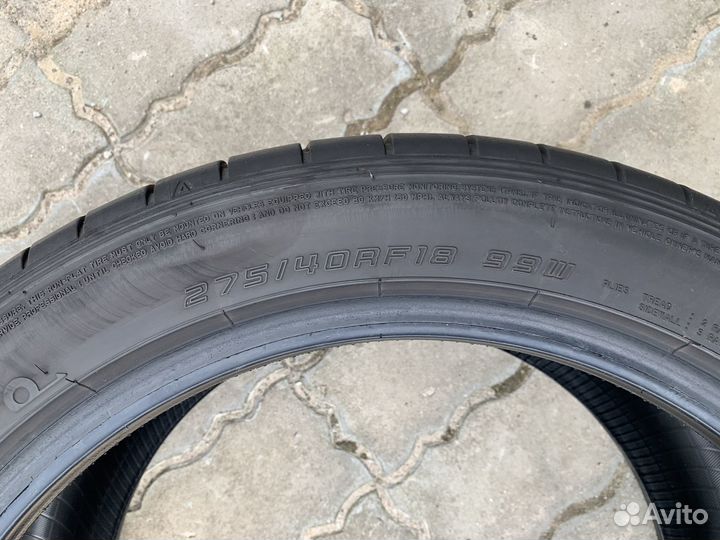 Dunlop SP Sport Maxx 050 DSST CTT 245/45 R18 и 275/40 R18 96W