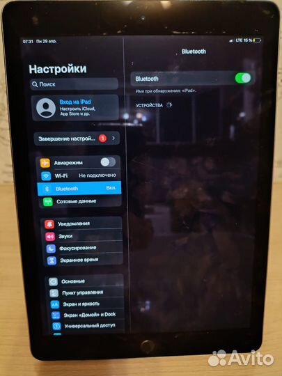 Планшет Apple iPad Air 2 16Gb mggx2RU/A А1567