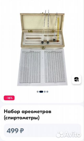 Набор ареометров