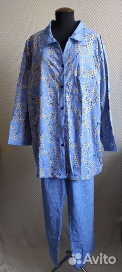 Новый трикотажный костюм и брюки большого размера