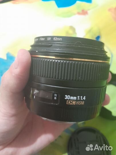 Объектив sigma 30mm 1 4 canon