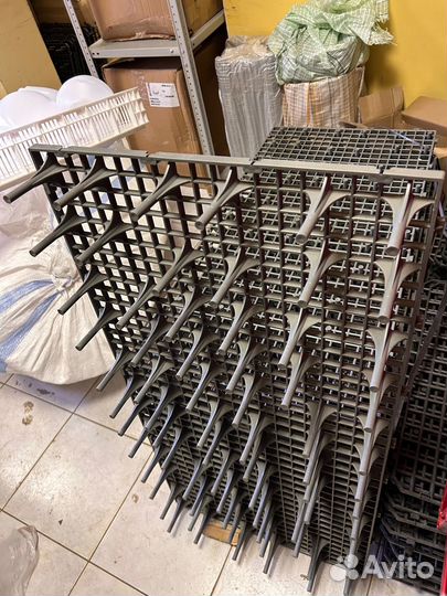 Решетчатые полы Голубей Куры Утки Индюки 10см