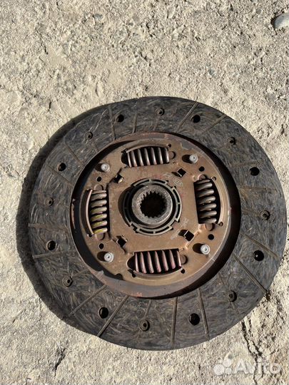 Сцепление на hyundai accent (диск и корзина)