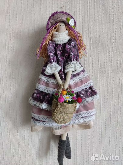 Кукла Тильда Садовый ангел