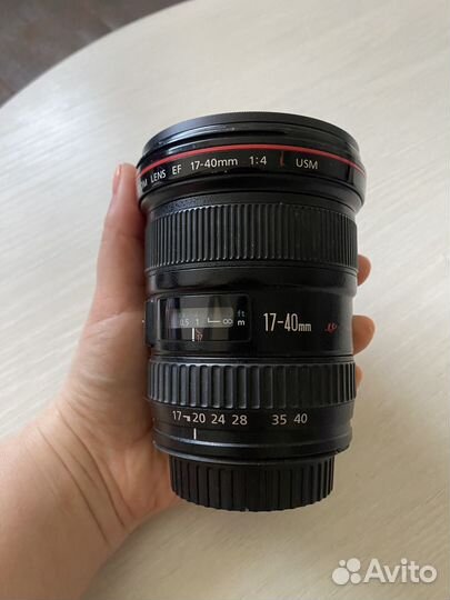 Объектив canon 17-40