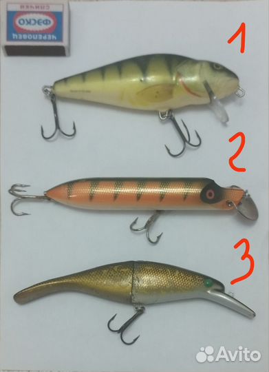 Воблер, блёсны