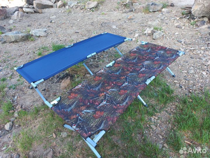 Раскладушка туристическая складная. Новая