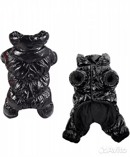 Зимний комбинезон для маленькой собаки