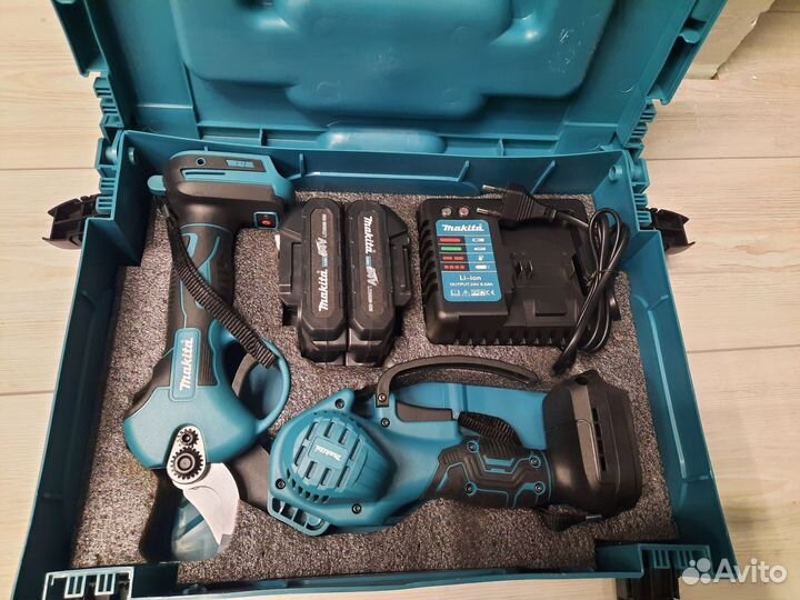 Секатор и цепная пила аккумуляторная Makita 2 в 1