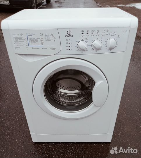 Стиральная машина indesit wisl 103 на 5 кг б-у
