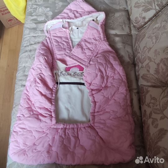 Конверт на выписку для девочки осень